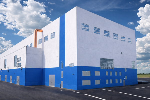 Здание отделения приготовления известнякового молока «ГМК «Норильский Никель»